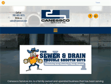 Tablet Screenshot of canessco.com
